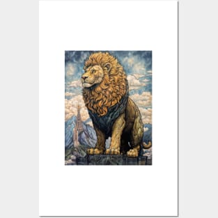 Fantastical Lion Posters and Art